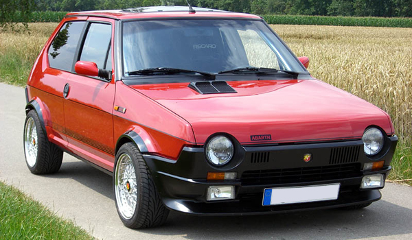 1981 Fiat Ritmo 125 Tc Abarth Sport Car Technical Specifications And Performance
