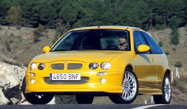 2002 MG ZR 160 - Technical specification
