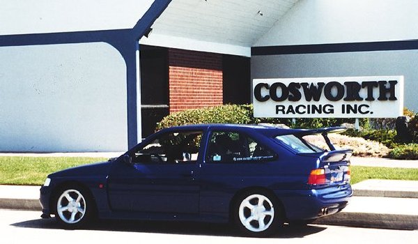 la FORD Escort RS Cosworth